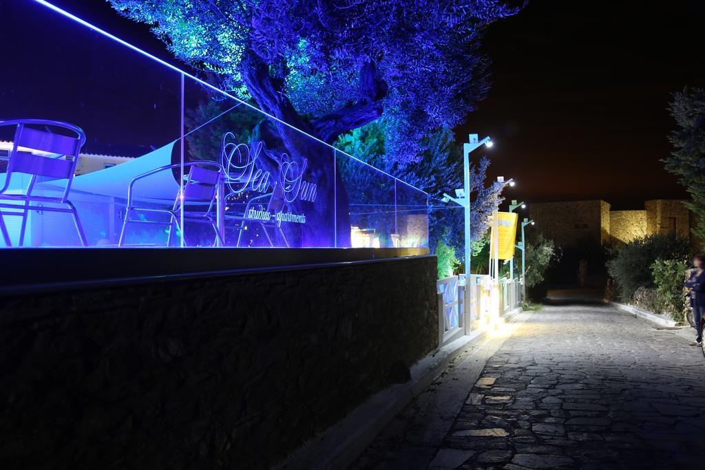 Sea Sun Aparthotel Plomari Exterior photo